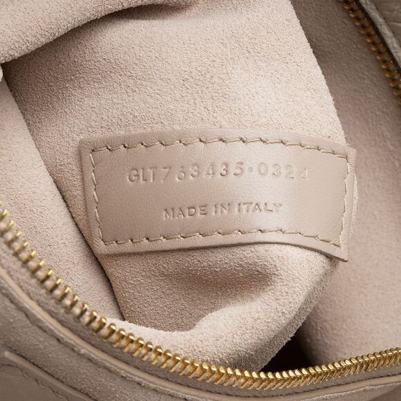 Saint Laurent Grained Calfskin Monogram Le 5 A 7 Bea Shoulder Bag - Picture 6 of 15